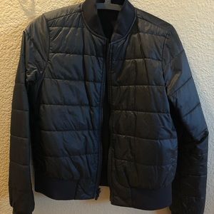 Reversible non stop bomber size 6